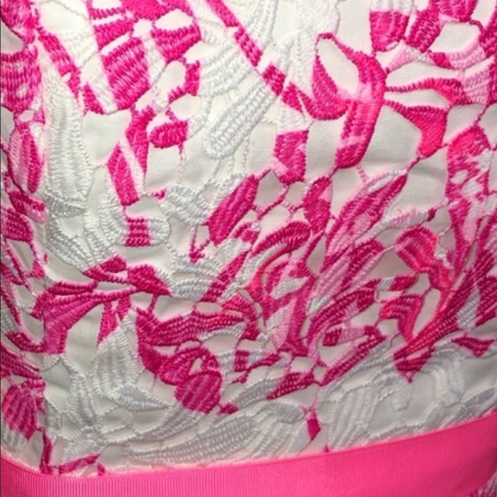 NWT Lilly Pulitzer strapless Sienna Dress size 00 - Picture 5 of 5